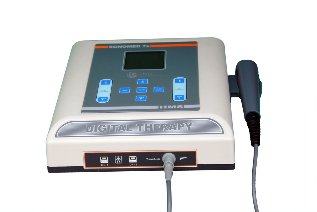 Electrotherapy And Ultrasound 1/3 Mhz Combo Machine Sonomed -7S