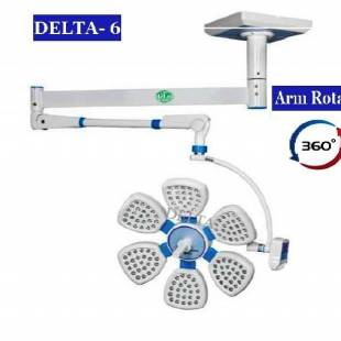 Led Operation Theater Lights  Model - Delta 6 Ceiling/wall/mobile